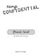 [Camp Confidential 03] • Camp Confidential 03 - Grace's Twist